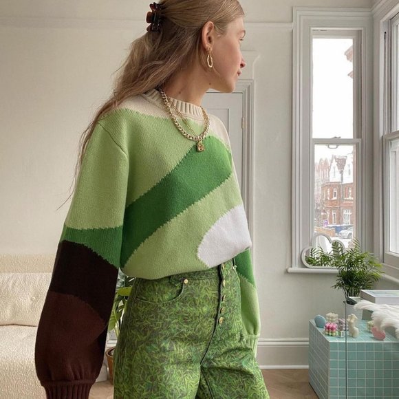 🚫SOLD🚫 NWT House of Sunny Golden Years Sweater - Picture 3 of 11